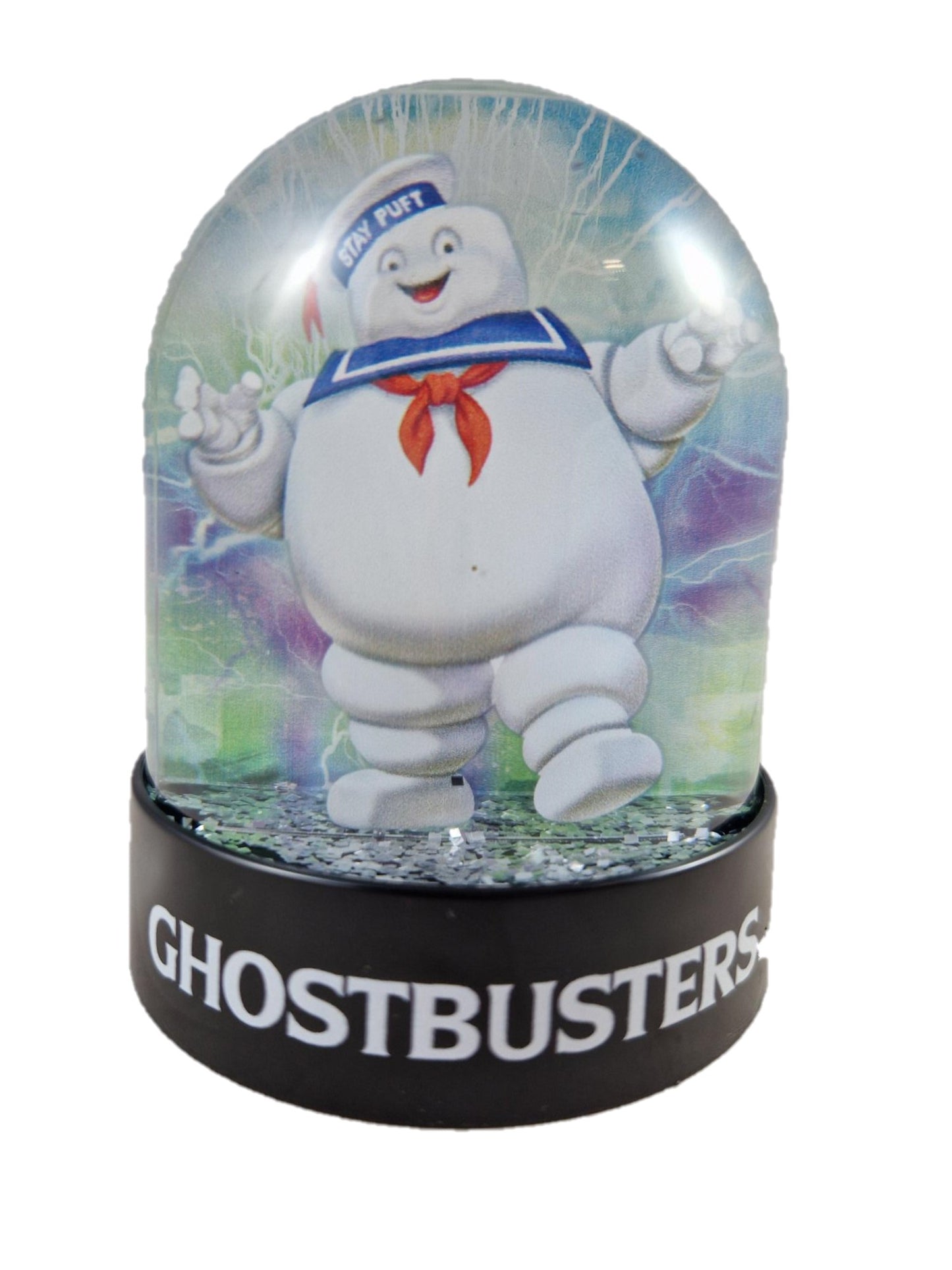 Ghostbusters Schneekugel Slimer und Marshmallow Man