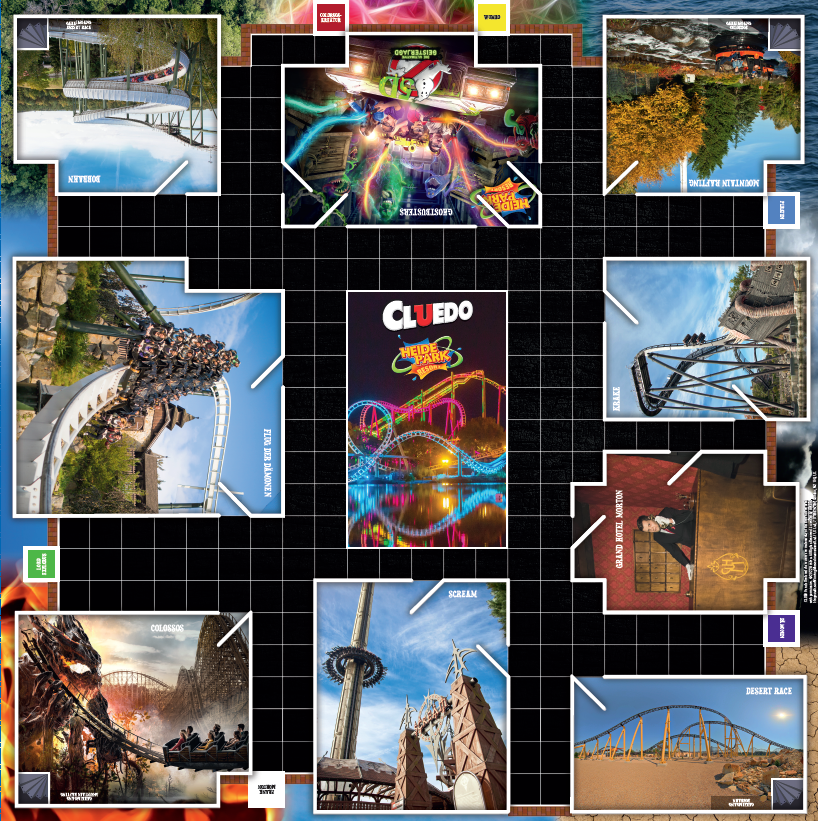Cluedo Heide Park Edition