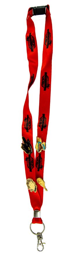 Drachenzähmen leicht gemacht - Schlüsselband mit 4 Pins