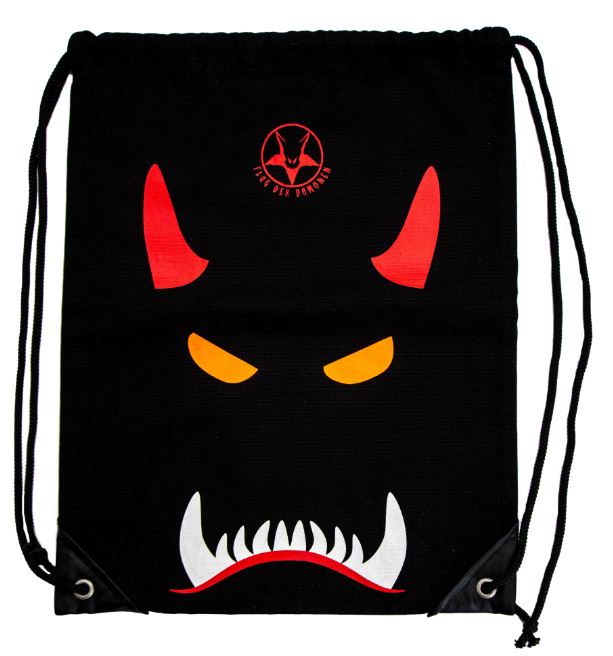 Flug der Dämonen Drawstring Rucksack - Glow in the Dark -