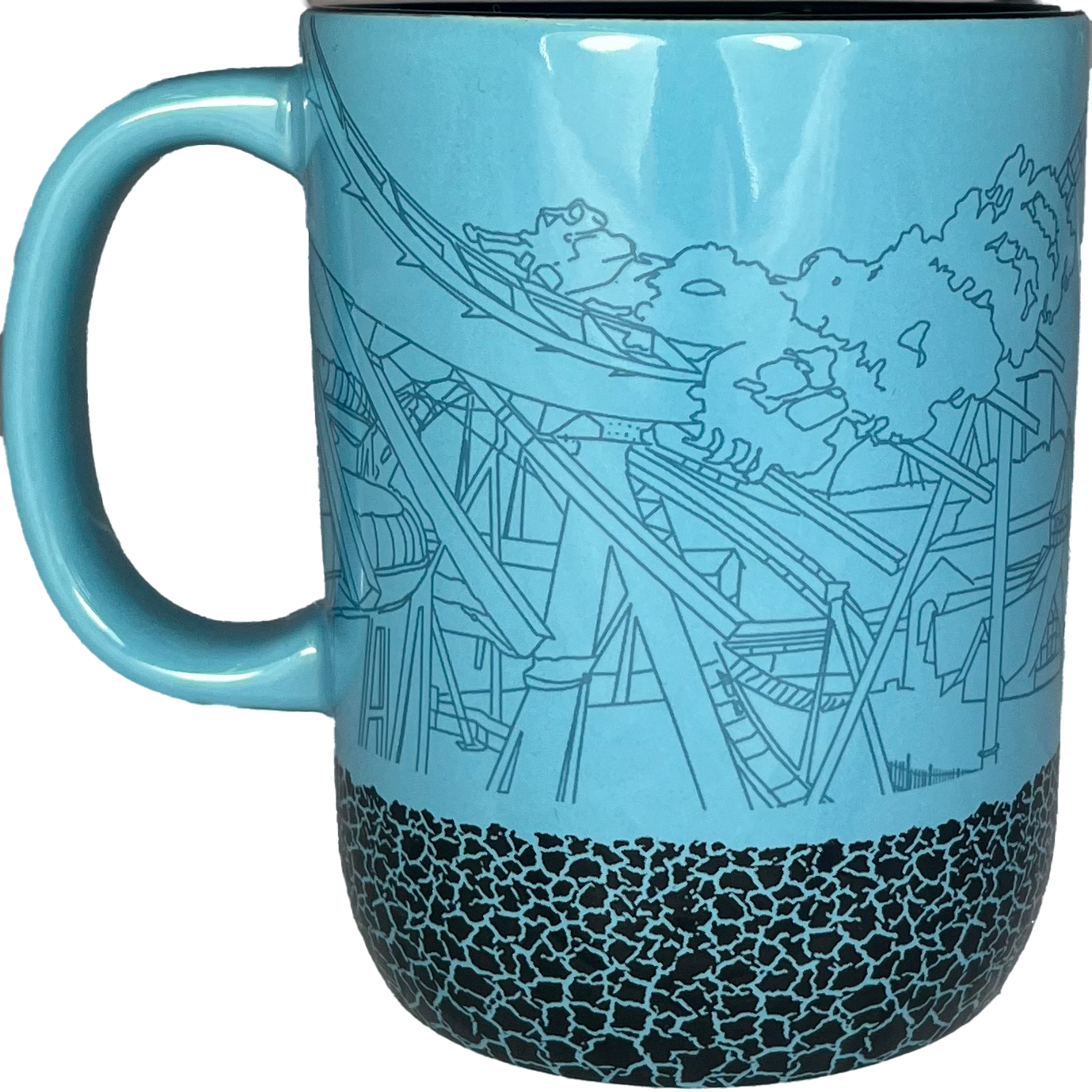 Flug der Dämonen Tasse - Blau