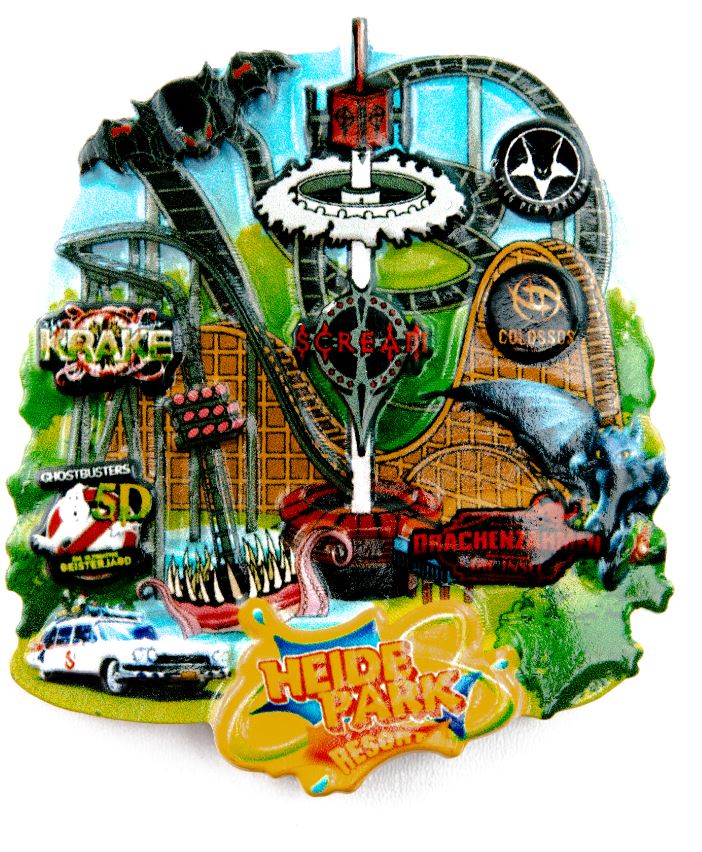 Heide Park Resin Magnet