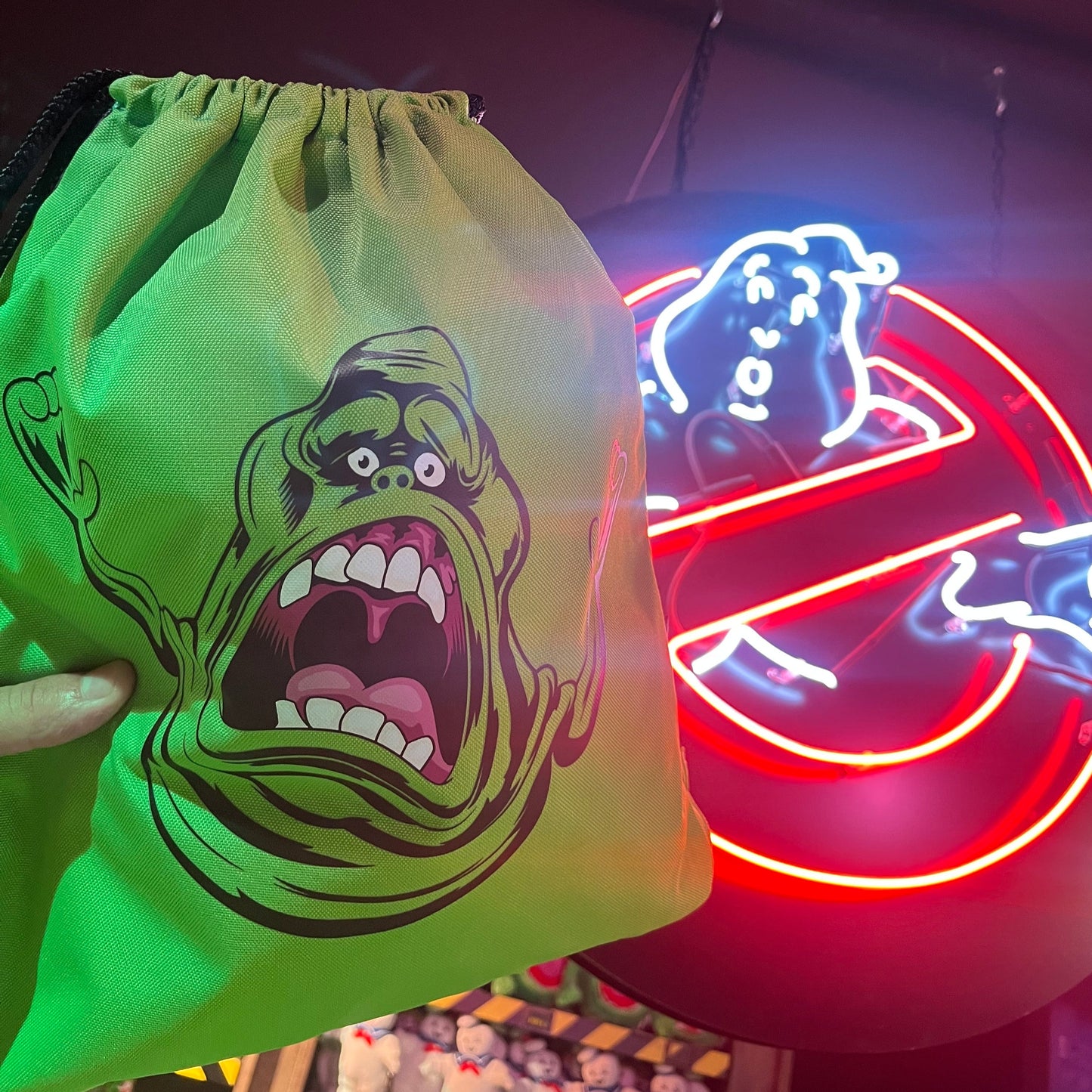 Ghostbusters Turnbeutel Slimer