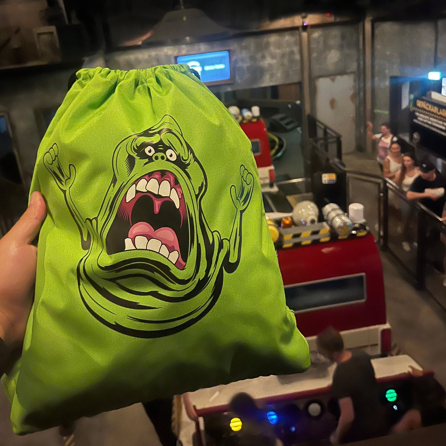 Ghostbusters Turnbeutel Slimer
