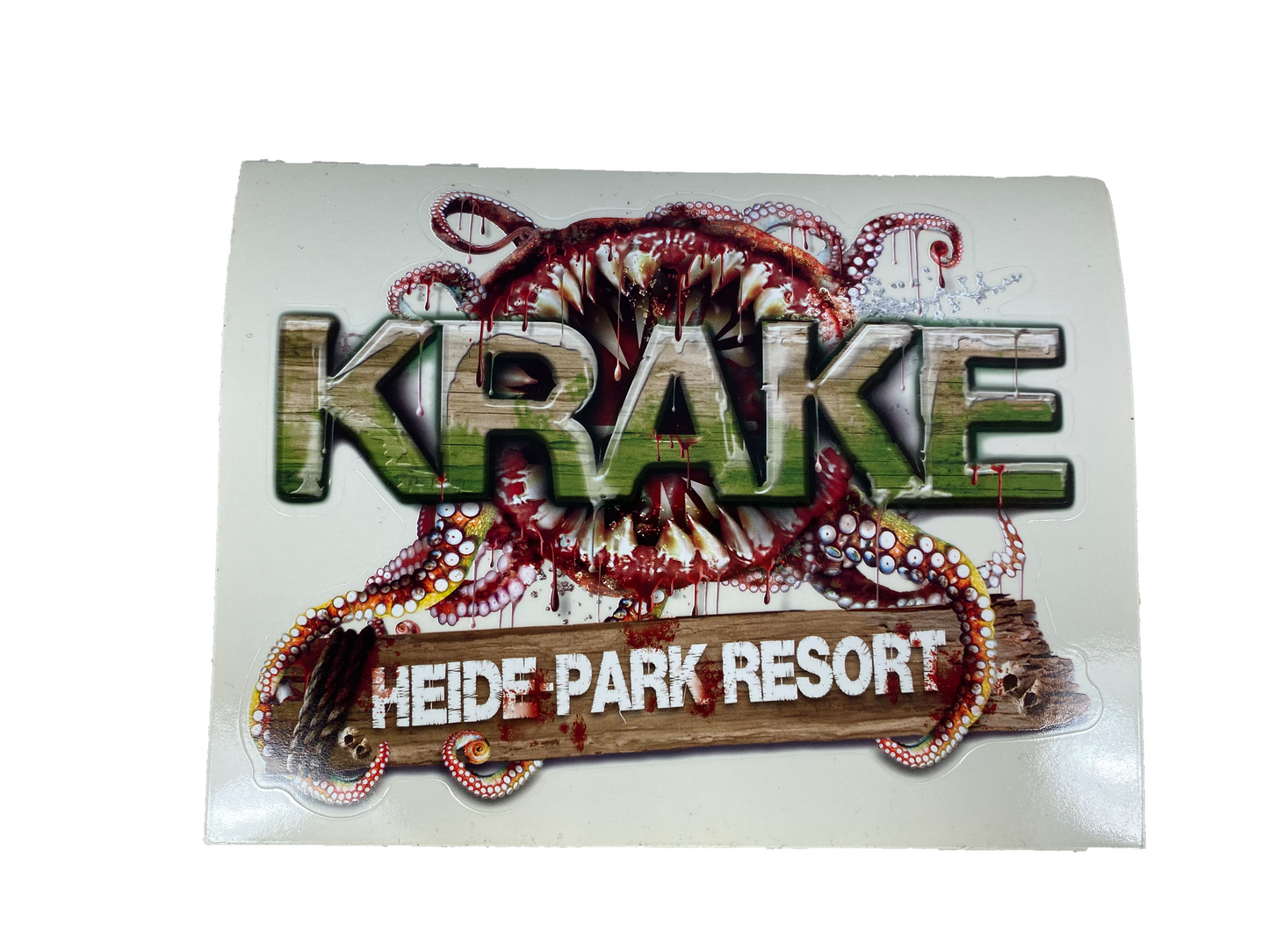 Krake Aufkleber