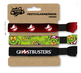 Ghostbusters Festivalarmbänder