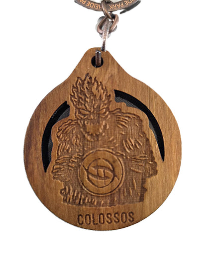 Colossos Holz Schlüsselanhänger