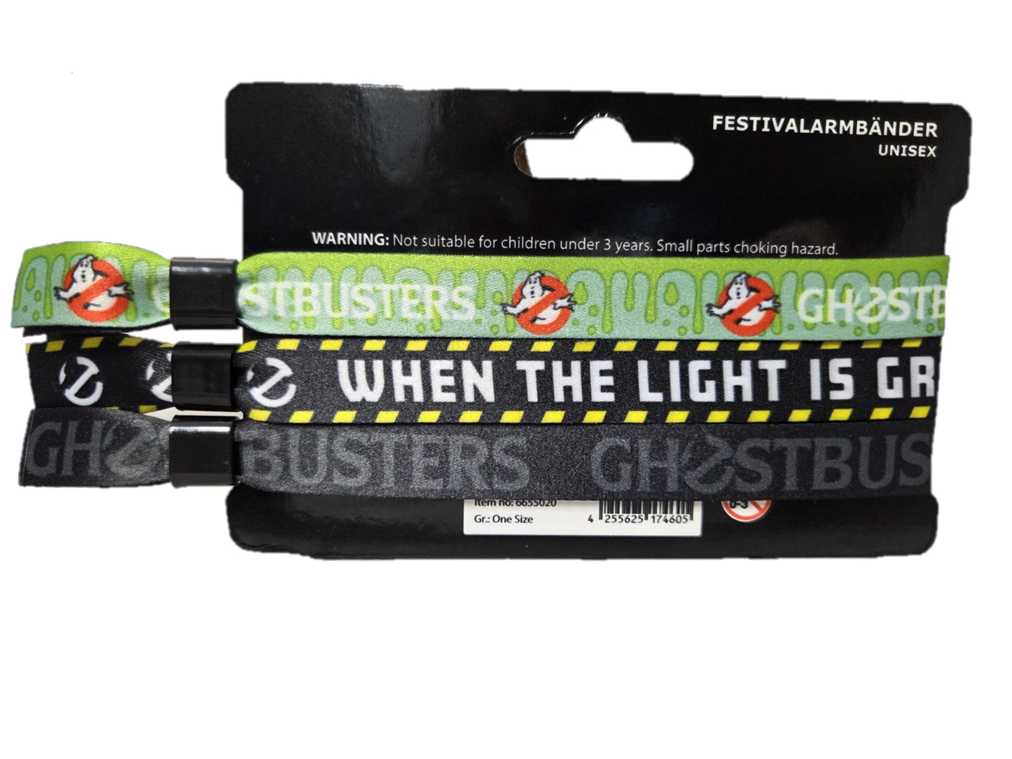Ghostbusters Festivalarmbänder