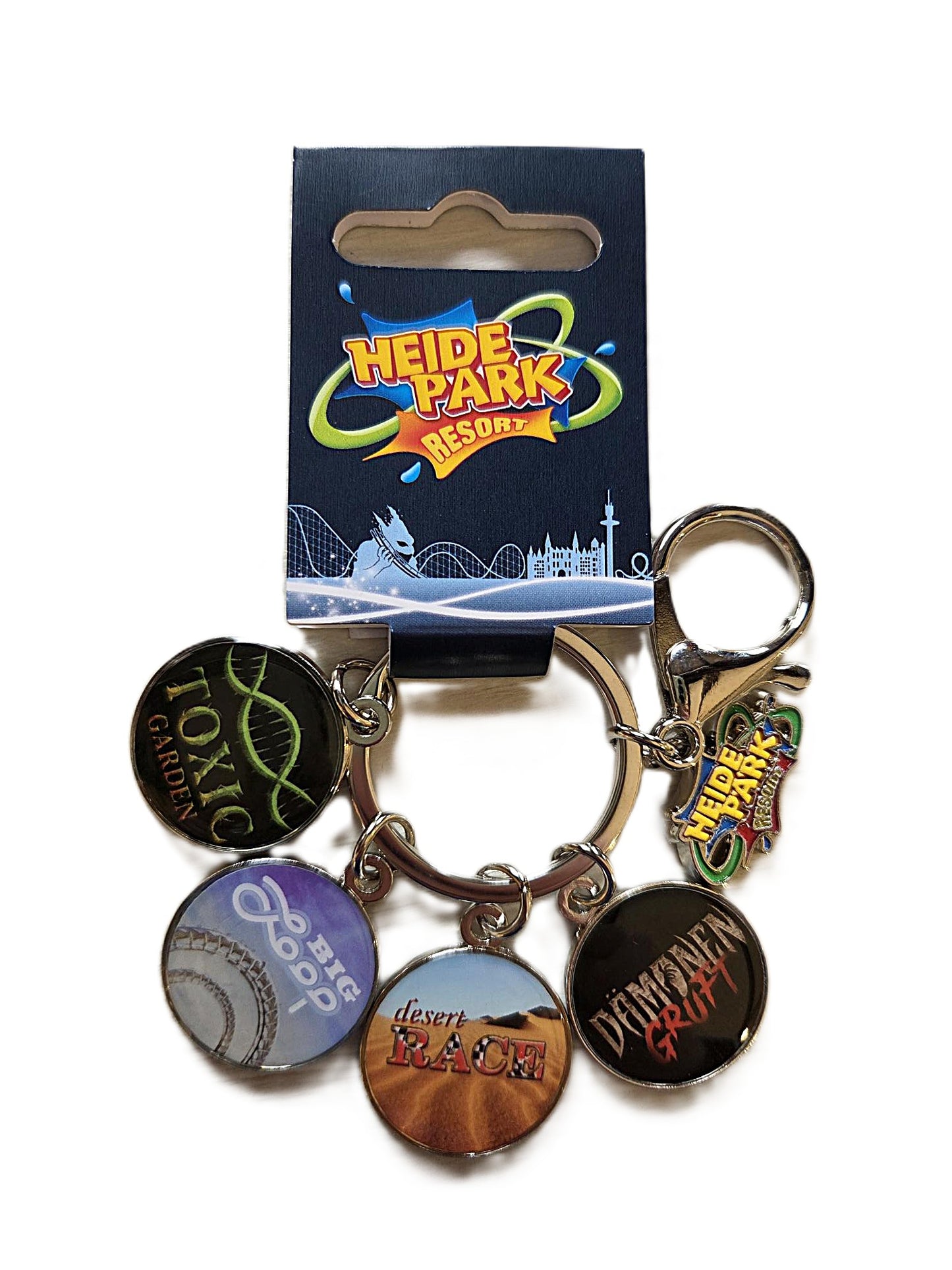 Heide Park Schlüsselanhänger Charms
